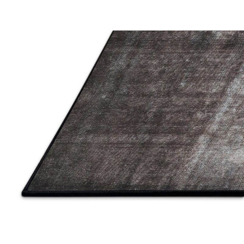 Tapis gris/brun zone contemporaine, Rectangle 2 pi x 3 pi