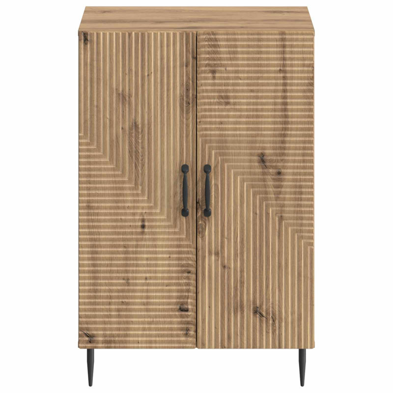 Shoe Storage Cabinet, Artisan Oak