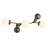 Sprig 3 Light Dimmable Flush Mount-47956393-47956397