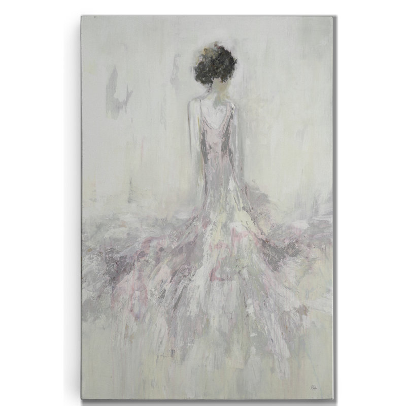 Ballerine - reproduction sur toile tendue, H 18 po x l 12 po x P 1 po