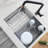 Flex Workstation Sink Roll-up Drying Rack Trivet