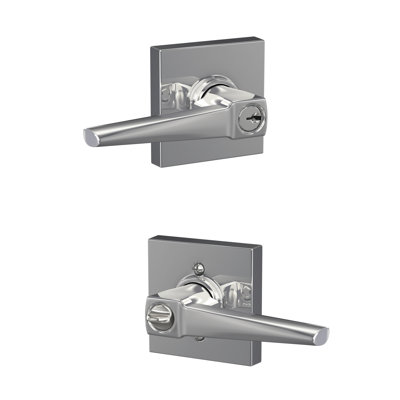 Eller Keyed Entry Lever with Collins Trim