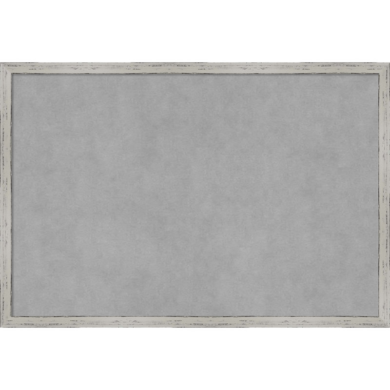 Tableau magnétique magnétique en métal, 17" H x 25" W x 1" D