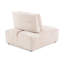 Fauteuil sans accoudoir extensible de 37 po Aukeem-823590092