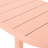 Iron Bistro Furniture - Modern Patio Look Elegant In Coral Color-1285946955