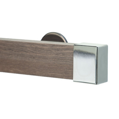 Tringle à rideaux simple 2 po Farwell Wood