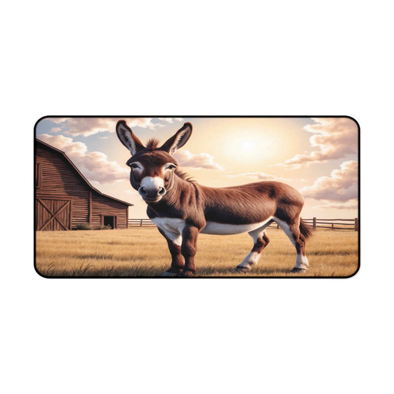 Polyester Desk Pad, 31.5x15.5