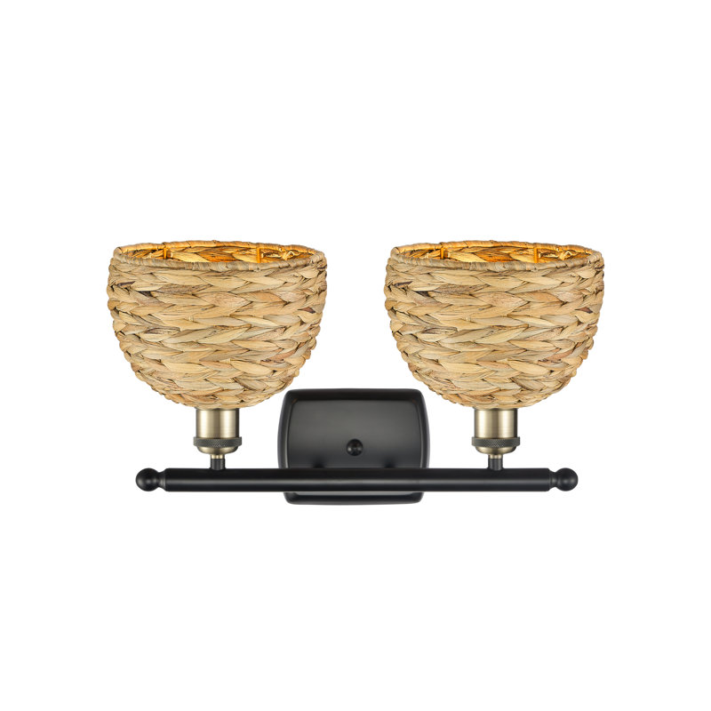 Balf 2 - Light Dimmable Vanity Light, Black Antique Brass