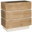Edge 3 - Drawer Solid Wood Nightstand