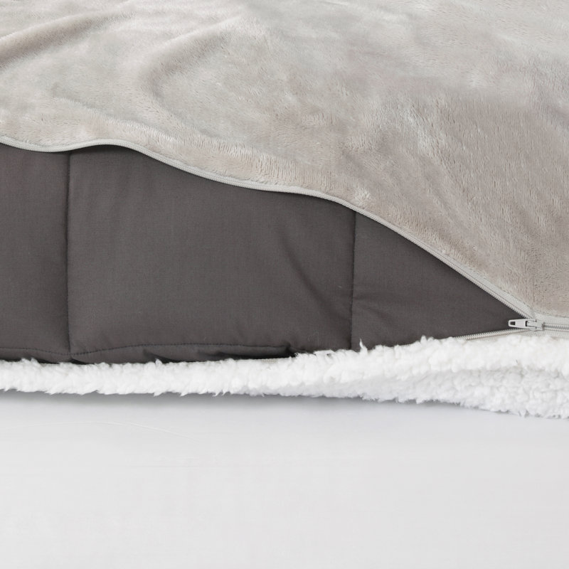 Weighted Throw Blanket, Taupe