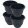 Salsbury Wham Bell Pot Plastic Round Plant Pot Set