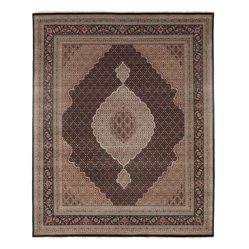 Oriental Area Rug in Brown