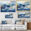 «White and Blue Alco», impression sur toile-97025948-97025949