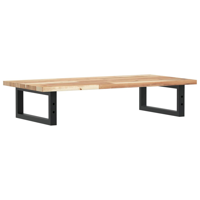 Bracket Shelf, Brown/Black, 17cm H x 80cm W x 40cm D