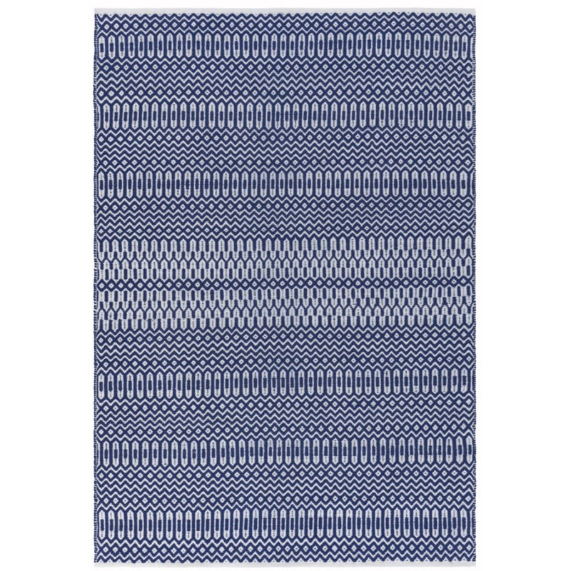 Everts Geometric Recycled P.E.T Hand Knotted Indoor / Outdoor Area Rug, Rectangle 200 x 290cm