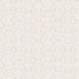 Atmosphere Geometric Hextex Design 33' L x 21" W Wallpaper Roll