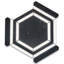 9 in. x 8 in. Honeycomb Honed Marble Tile