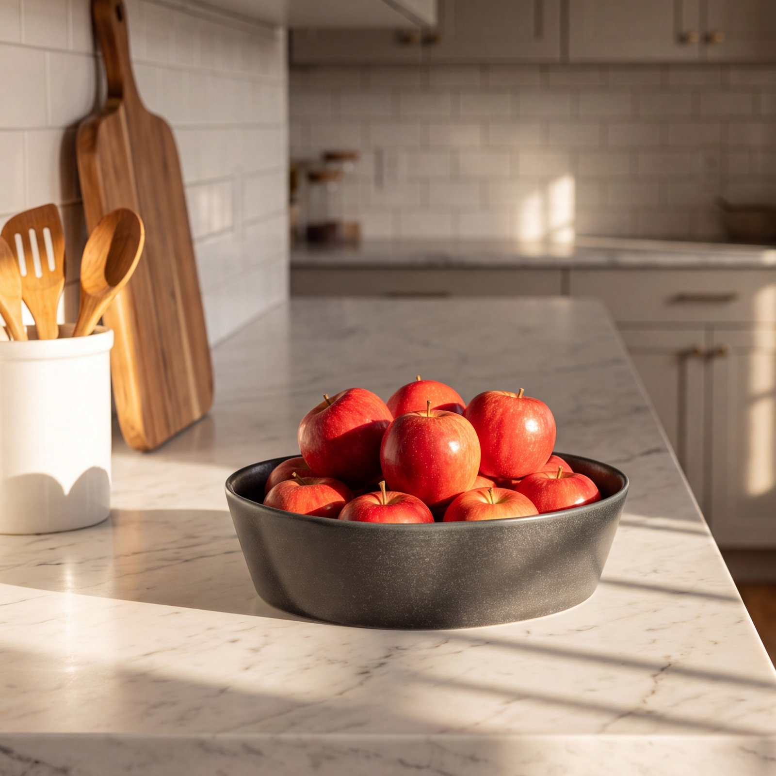 Livia Oval Stoneware Baker, Matte Black