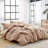 Thicker Than Thickest - Coma Inducer Oversized Comforter Set - Mocha Meringue-109376771