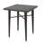 32" Square Bar Table - Elegant Backyard Furniture, All Weather And Iron, 41" H X 32.5" W D, Brown Multi Hued Outdoor & Simple Yet Classy,