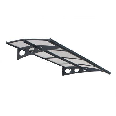 Canopia By Palram 223.5cm W x 139cm D Glass Clear Cover Retractable Door / Window Awning