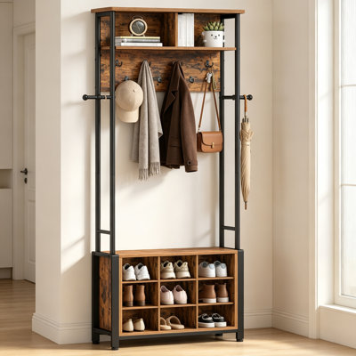 87 cm W Hall Tree