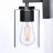Bathroom Lighting Fixtures: 5-Light Bathroom Vanity Light Over Mirror with Clear Glass Shade, Wall Lamp for Mirror-86851829-97526036