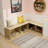 Corner Storage Bench With Shoe Rack