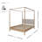 Adem Queen Canopy Bed Set-511076339