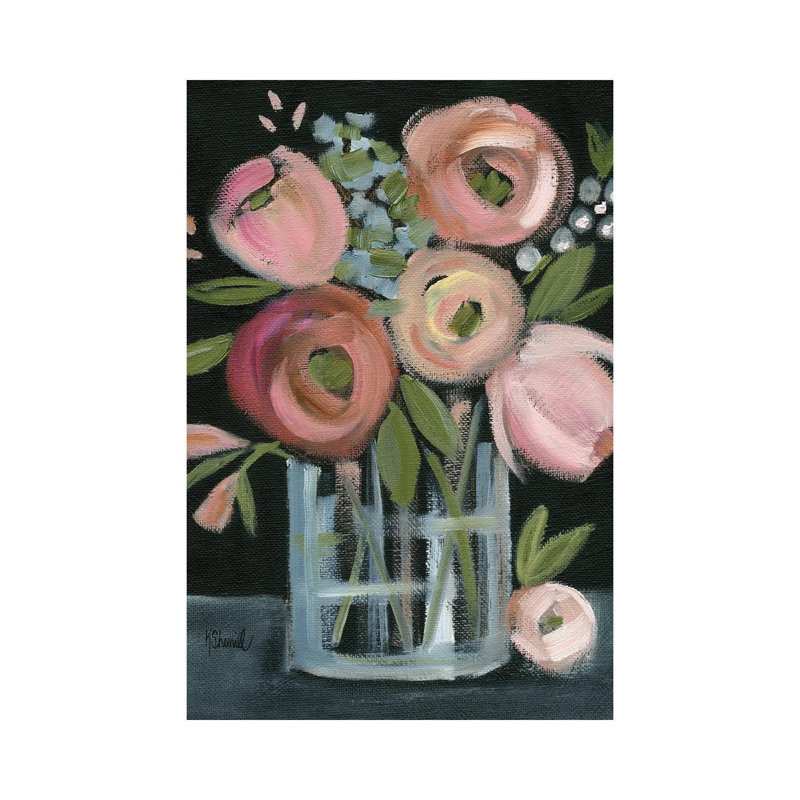 Bountiful Bouquet by Kate Sherrill - Wrapped Canvas Gallery-Wrapped Canvas Giclée, 30.48 cm H x 20.32 cm W