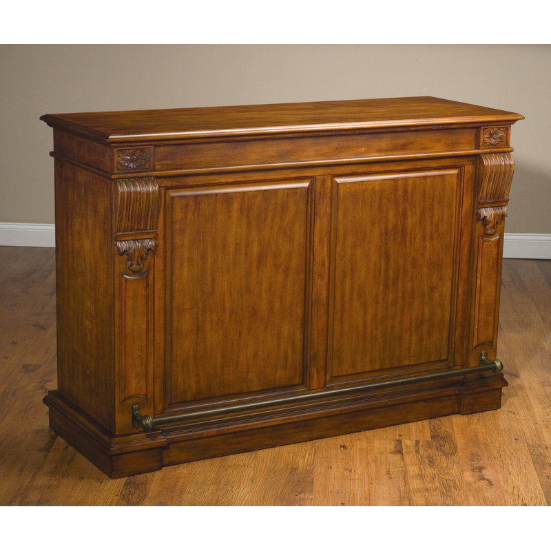 Bar avec rangement pour bouteilles de vin