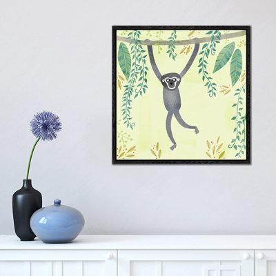 Gibbon 1 Piece Wall Art on Canvas