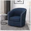 CHAISE PIVOTANTE, garniture cloutée-1961712382
