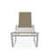 Holna Outdoor Rust-Resistant Metal Chaise Lounge