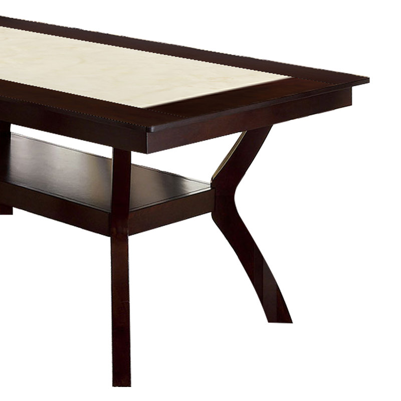 Solid Wood Top Dining Table