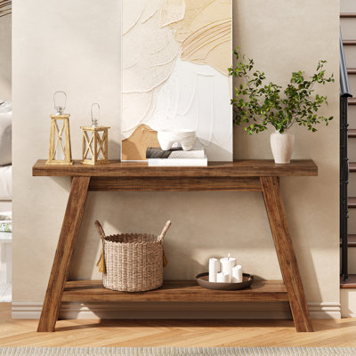 54" Farmhouse   Console Table  ,Narrow  Entryway Table  Sofa Table for living room