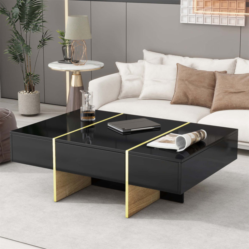 Table basse Minimalist, Noir