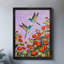 Encadré noir, beaux oiseaux, observateurs d'oiseaux, art mural, impressions rétro-622587464