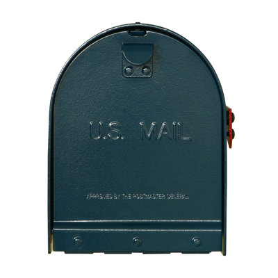 Rigby Aluminum Post Mounted Mailbox