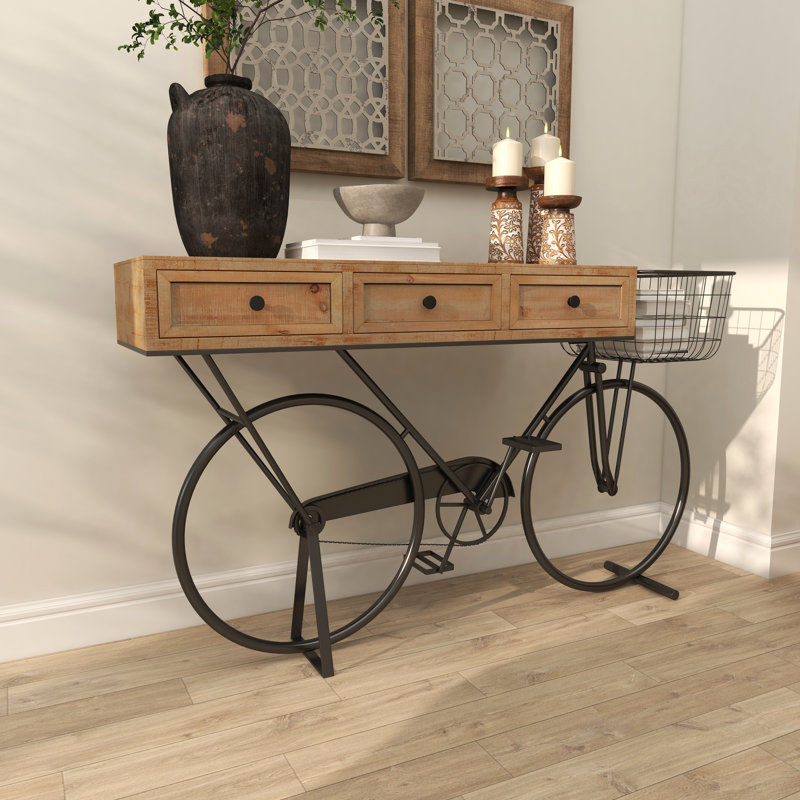 Console à vélo 3 tiroirs Brynne
