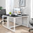 Agostini Writing Desk for Home Office Computer Desk with Adjustable Leg Pads-1969353573