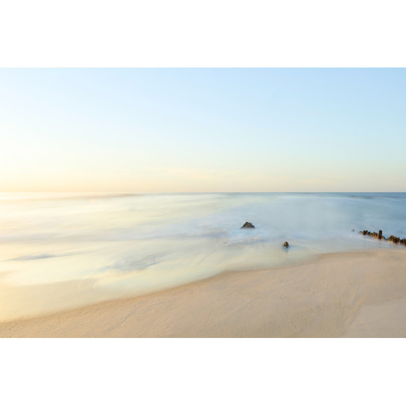 Beachscape Panorama II by James McLoughlin - Print on Canvas, 30 cm H x 46 cm W, Wrapped Canvas