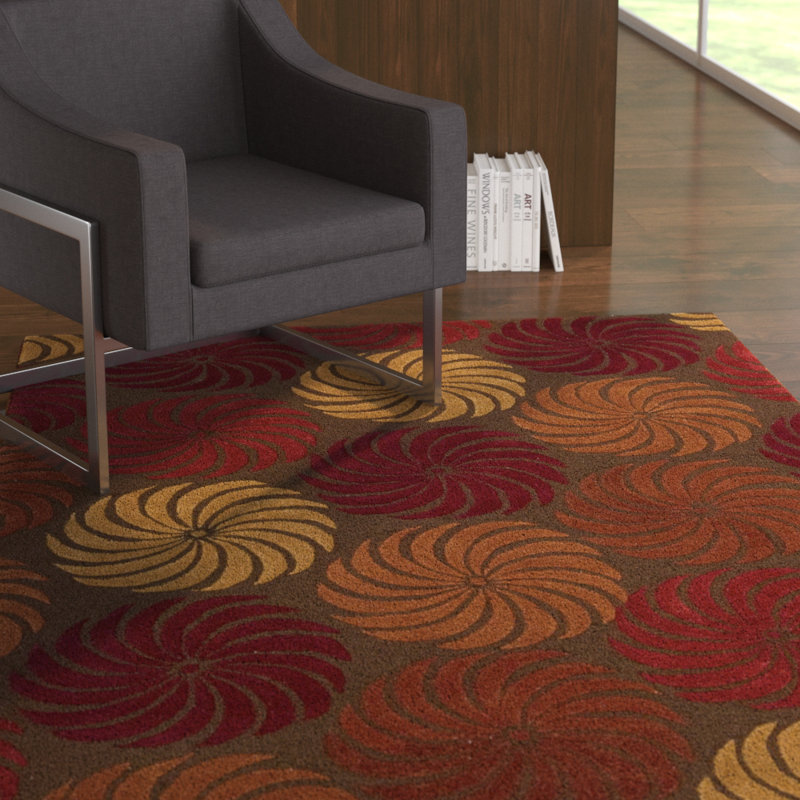 Alarick Abstract Indoor Rug, Rectangle 3'6" x 5'6"