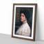 Portrait of Western Woman by Fujishima Takeji - Framed Print-55767989-55767986