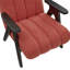 Chaise d'appoint de style moderne avec sièges corail et bois-431173716