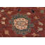 Tapis oriental rouge / brun clair en laine noué à la main 9 pi 8 po x 13 pi Dorr