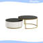 Ensemble de tables basses rondes peu encombrantes avec tiroir-236955080-236955082