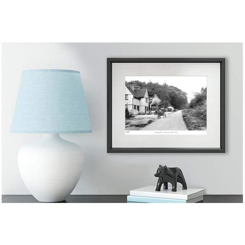 Ewhurst, Pitch Hill 1911 by Francis Frith - Single Picture Frame Print, 60cm H x 80cm W x 2.3cm D