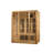 Dynamic Infrared Bellevue 3 - Person Bluetooth Compatible FAR Infrared Sauna in Hemlock