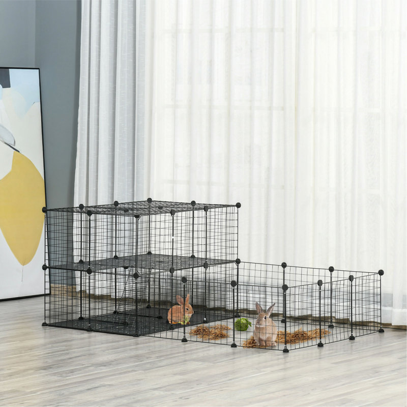 Parc pour animaux avec porte Stolle